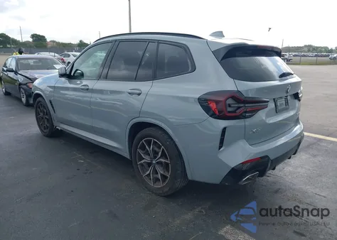 2024 BMW X3 Sdrive30I z USA, uszkodzony, nr VIN 5UX43DP09R9W89873